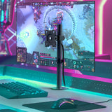 Monitor Desk Mount for 13"-34" Screens up to 17.6 lb. ONKRON D101E, Black