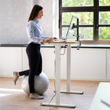 Monitor Arm Mount for 13 to 34-Inch Computer Screens up to 17.6 lb. ONKRON D121E, Black