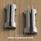 Vertical Laptop Stand Adjustable Dock for Laptops up to 15.8” ONKRON DN02, Silver