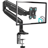 Monitor Desk Mount for 13"-32" LED LCD Monitors up to 19.8 lb. ONKRON G100, Black