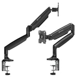 Monitor Desk Mount for 13"-32" LED LCD Monitors up to 19.8 lb. ONKRON G100, Black
