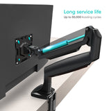 Monitor Desk Mount for 13"-32" LED LCD Monitors up to 19.8 lb. ONKRON G100, Black