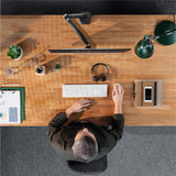 Monitor Arm Desktop Mount for 13” to 34-Inch LCD LED Screens up to 22 lb. ONKRON G90, Black