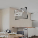 Full Motion TV Wall Mount for 40" to 75-inch Screens up to 150 lbs ONKRON M7L, White