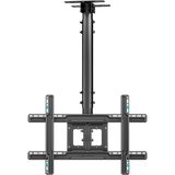 Ceiling TV Mount Tilt Swivel for 32" to 80-inch Screens up to 150 lb ONKRON N1L, Black