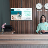 Ceiling TV Mount Tilt Swivel for 32" to 80-inch Screens up to 150 lb ONKRON N1L, Black