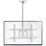 Ceiling TV Mount Tilt Swivel for 32" to 80-inch Screens up to 150 lb ONKRON N1L, White