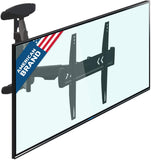 Full Motion TV Wall Mount for 40" to 75-inch Screens up to 77 lbs ONKRON NP47, Black