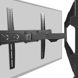 Full Motion TV Wall Mount for 40" to 75-inch Screens up to 77 lbs ONKRON NP47, Black