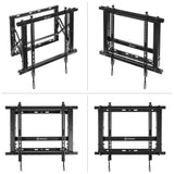Video Wall Mount Solution for 40" to 70-inch Screens up to 100 lbs Pop Out ONKRON PRO7M, Black