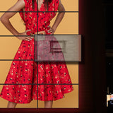 Video Wall Mount Solution for 40" to 70-inch Screens up to 100 lbs Pop Out ONKRON PRO7M, Black