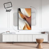 Full Motion TV Wall Mount for 10" to 35-inch Screens up to 44 lbs ONKRON R2, Black