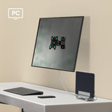 Tilt Swivel TV Wall Mount for 10" to 35-inch Screens up to 55 lbs ONKRON R3, Black