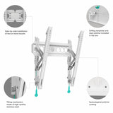 Tilting TV Wall Mount for 35" to 65-inch Screens 16" up to 150 lbs Stud Walls ONKRON TM5, White