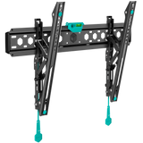 Tilting TV Wall Mount for 43" to 85-inch Screens 24" up to 80 lbs Stud Walls ONKRON TM6, Black