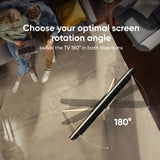 Artistic Easel Tripod TV Stand for 32” – 65 Inch  up to 77 lbs ONKRON TS1220, White