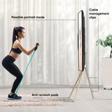 Artistic Easel Tripod TV Stand for 32” – 65 Inch  up to 77 lbs ONKRON TS1220, White