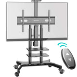 Motorized TV Lift w/ Remote Control Mobile TV Stand for 50-86" TVs up to 233 lbs ONKRON TS1881 eLift