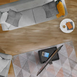 Universal Floor TV Stand Glass Base and Shelves for 32-65" TVs up to 66 lbs ONKRON TS5550, Black