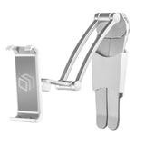 Cell Phone Stand Tablet Holder for 4.7”-11" Screens up to 2.4 lbs Adjustable ONKRON DS-01, Silver