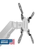 VESA Adapter Mount Convert 75x75–100x100 to 200x100–200x200 ONKRON A2G Black