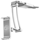 Cell Phone Stand Tablet Holder for 4.7”-11" Screens up to 2.4 lbs Adjustable ONKRON DS-01, Silver