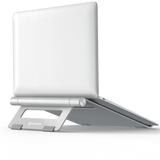 Aluminum Laptop Stand Holder Adjustable for 10"-15.8" Laptops ONKRON DN01, Silver