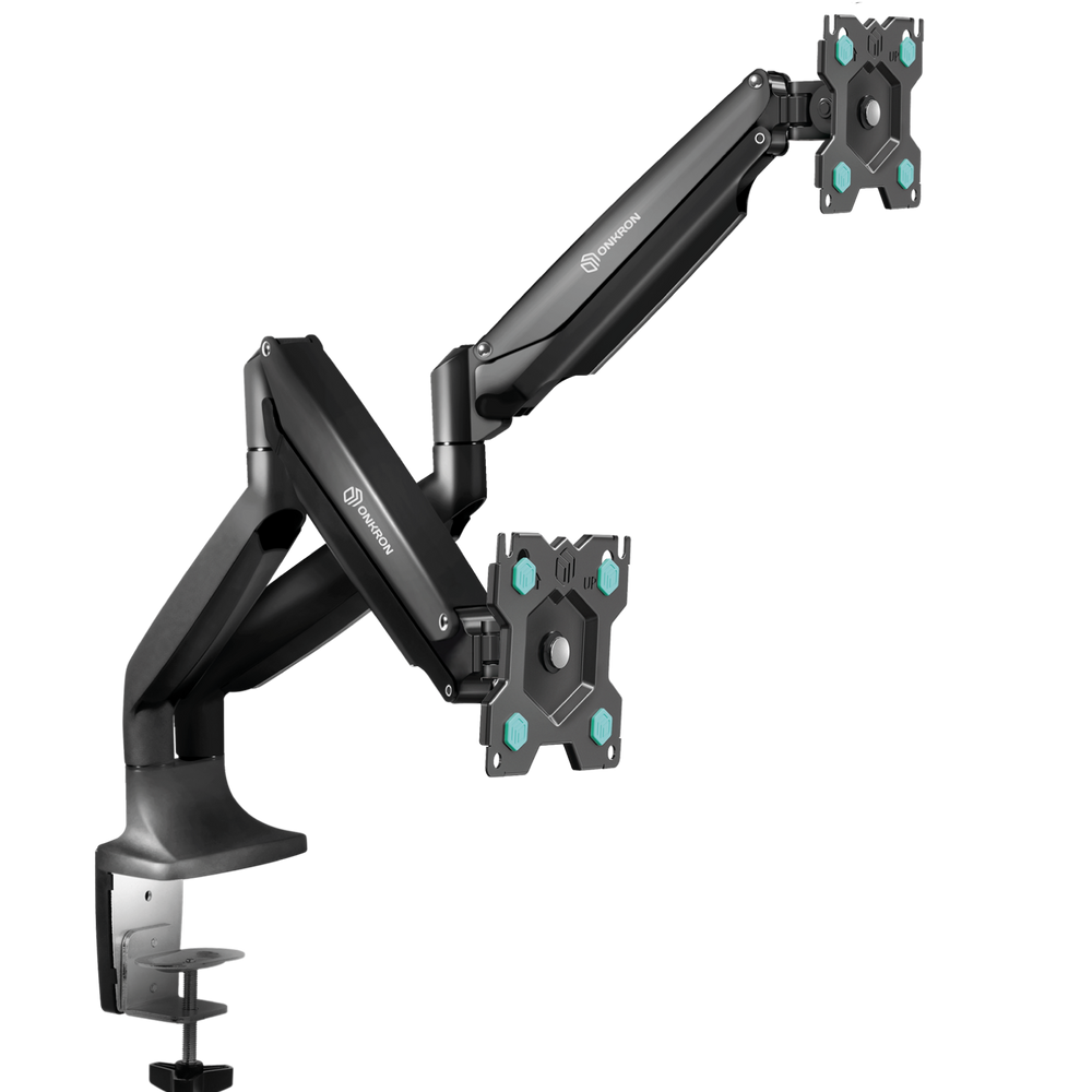 Dual Monitor Arm for 13-32 Screens ONKRON G200, Black – Onkron Kenya